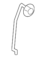AE9Z7426597A - Body: Door Lock Operating Rod for Lincoln: MKT Image