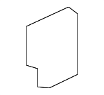 W715346S439 - Body: Handle, Inside Clip for Lincoln: MKT Image