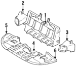 MB935552 - Body: Air Duct for Mopar Image