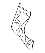 5301F975 - : Tail Lamp Pocket for Mitsubishi: Mirage G4 Image