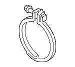 11658585233 - Exhaust: Pre-converter Clamp for BMW Image