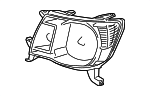 8117004163 - : Headlight Left for Toyota: Tacoma Image