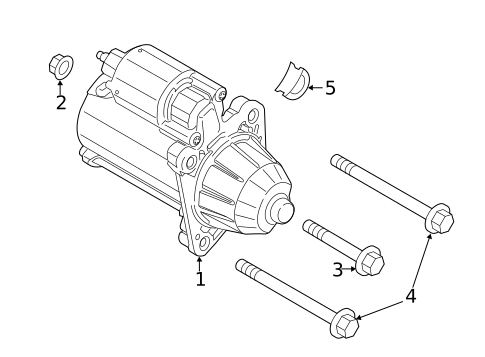 Starter & Related Components for 2016 Ford Fiesta #0