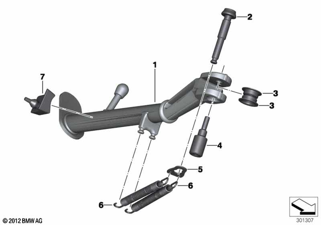 46538526525 - : Side Stand for BMW-Motorrad Image