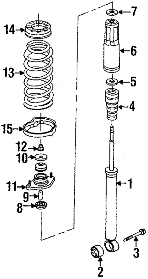 Shocks & Components for 1995 Honda Odyssey #0