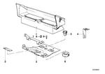 51417053138 - Heater and Air Conditioning: Self-Locking Hex Nut for BMW Image