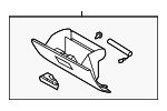 7A1Z7806024AA - Body: Glove Box Assembly for Lincoln: MKX Image