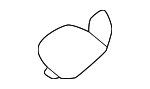 94280SA000VH - Body: Door Trim Panel Hole Cover for Subaru Image