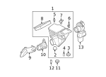 7147072901 - Engine: Air Cleaner Assembly Bolt for BMW Image
