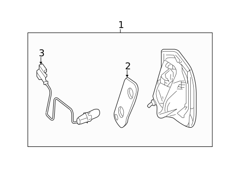 Backup Lamps for 2012 Mercedes-Benz CL600 #0