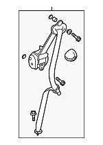 4868TG7A20ZB - : Lap &amp; Shoulder Belt for Honda: Pilot Image