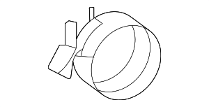 4G0423875 - Steering: Rack and Pinion Bellows Clamp for Audi Image
