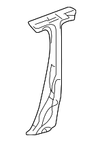 5412283 - Body: Inner Center Pillar Reinforcement for Saab: 9-5 Image