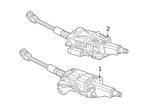 Steering Column Assembly for 2006 Audi A6 Quattro #0