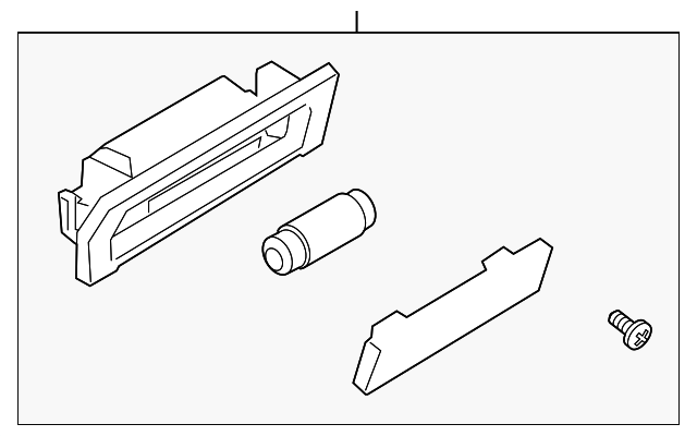 8T5Z-13550-B - License Lamp - 2006-2019 Ford | Eastgate Ford Parts