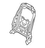 88310D9020BGJ - : Seat Back Frame for Kia: Sportage Image