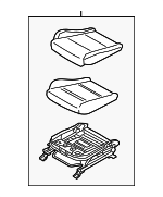 88100D9051D9D - Body: Cushion Assembly for Kia Image