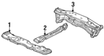 50250SS0A01 - Engine: Front Crossmember for Honda: Prelude Image