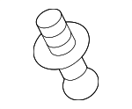 90109TLAA01 - Body: Damper Strut Ball Stud for Honda Image