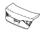 68500T22A00ZZ - Body: Trunk Lid for Honda Image