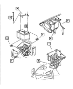 56021878AF - Electrical: Battery Positive Wiring for Mopar Image
