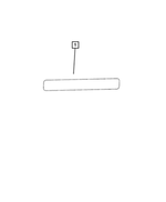 4894640AA - Labels: Door Glass Label for Mopar Image