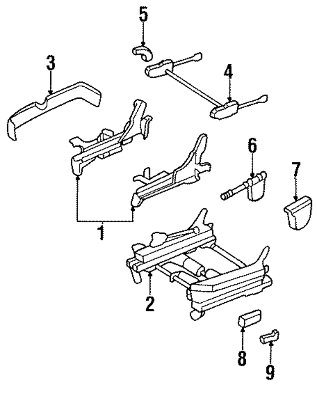 4897509AA - : Handle Cover for Mopar Image