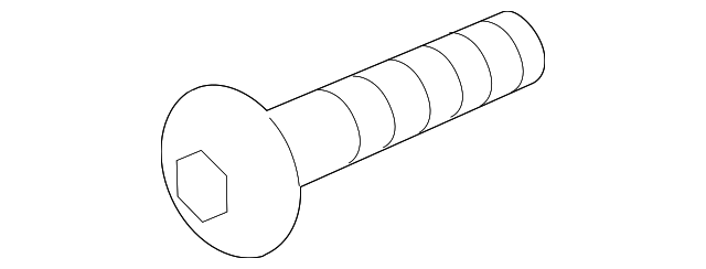 Steering Column Bolt - Porsche (N-107-581-01)