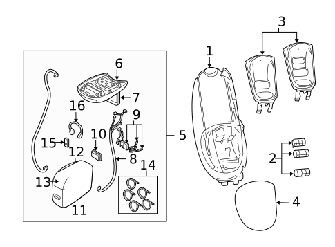 Roof Console & Courtesy Lamps for 2006 Dodge Grand Caravan #0