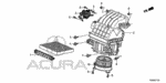80292T0GA01 - : Element, Filter for Acura Image