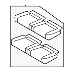 89A10TD100MLL - : Cushion Assembly for Hyundai Image