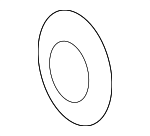 90301ST0003 - Body: Upper Grille Nut for Honda: Accord, Accord Crosstour, Civic, CR-V, CR-Z, Crosstour, Element, Fit, HR-V, Insight, Odyssey, Passport, Pilot Image