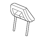 1RW80DK2AA - Body: Headrest for Jeep: Compass, Patriot Image