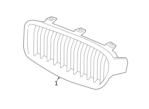 Grille & Components for 2015 BMW 335i GT xDrive #1