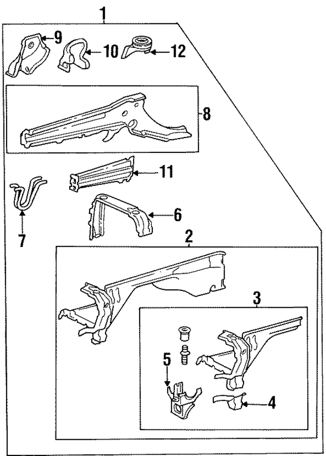 2016207361 - Body: Wheelhouse Assembly for Mercedes-Benz Image