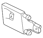 5C3Z3D746CA - Cooling System: Power Steering Cooler for Ford Image
