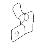 1EA813695 - Body: Inner Wheelhouse Bracket for Audi Image