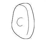 746170C050B0 - : Assist Strap Cap for Toyota: Sequoia, Tundra Image