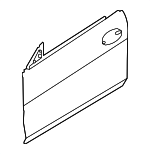 41007455098 - Body: Door Shell for BMW: 840i Gran Coupe, 840i xDrive Gran Coupe, M8 Gran Coupe, M850i xDrive Gran Coupe Image