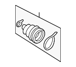392412Z325 - Suspension: Outer Boot for Nissan: Quest Image