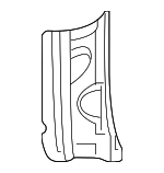 5Q0805078D - Body: Extension for Volkswagen: Arteon, Golf, Golf Alltrack, Golf SportWagen, GTI, Jetta Image