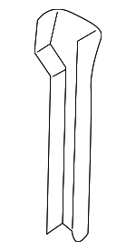 805798J000 - Body: Gutter for Nissan: Altima Image