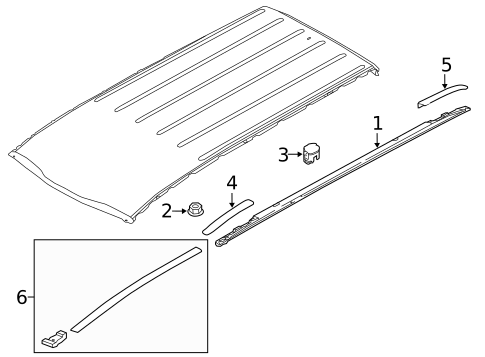 Roof Rack for 2016 Kia Sedona #1