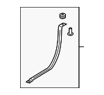 77601WAA01 - : Tank Strap for Toyota: GR Supra Image