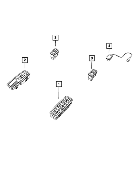 Switches for 2020 Dodge Journey #3
