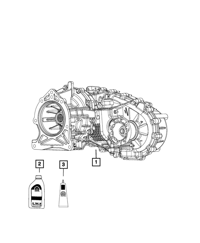 68577457AB - : Mp1622c Transfer Case for Mopar Image