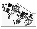 97900S9500 - HVAC: Evaporator Assembly for Kia: Telluride Image
