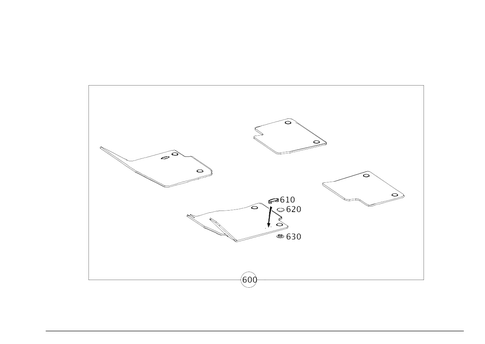 Floor Mats for 2015 Mercedes-Benz ML400 #0