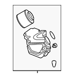 8K0133837BQ - : Air Filter and Housing Assembly for Audi Image