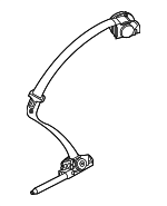 72117022405 - Electrical: Seat Belt Assembly for BMW: 745i, 745Li, 750i, 750Li, 760i, 760Li, Alpina B7 Image